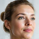 A sleek, modern icon representing anti-aging, perhaps a stylized leaf or a wrinkle-free face silhouette.