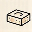 An icon representing daily essentials, perhaps a clean, simple soap bar or a face washing symbol.